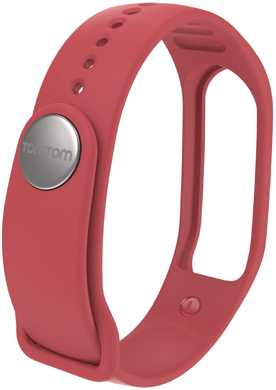 TomTom Touch Body Composition Fitness Tracker Strap Red, Small - Image 3