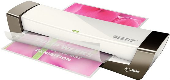 Leitz 72511084 iLam A4 Laminator for The Small Office - Silver/White