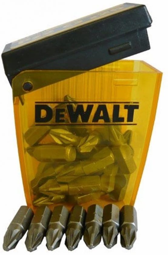 DeWalt DT71522-QZ 25mm Flip PHillips No.2 Bits (Box of 25)