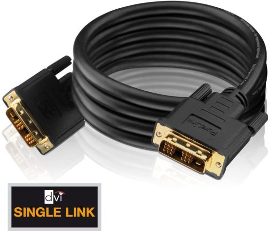 PureLink PureInstall Series DVI Cable Single Link with 24-Carat Gold Plated Precision Contact Pins 1600 x 1200 / 1920 x 1200. 18+1-Pin DVI-D male to 18+1-Pin DVI-D male. High-purity OFC copper conductor. Triple shielded 100 % tested for use in professional AV environments. - Image 4