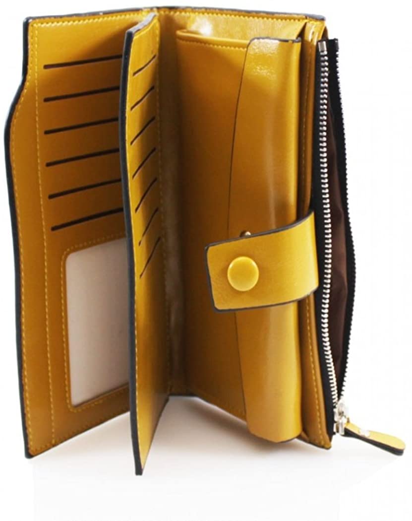 LeahWard Genuine Faux Leather Purses Wallets Fashion Nice Great Purses Bags (BLACK) - Image 3