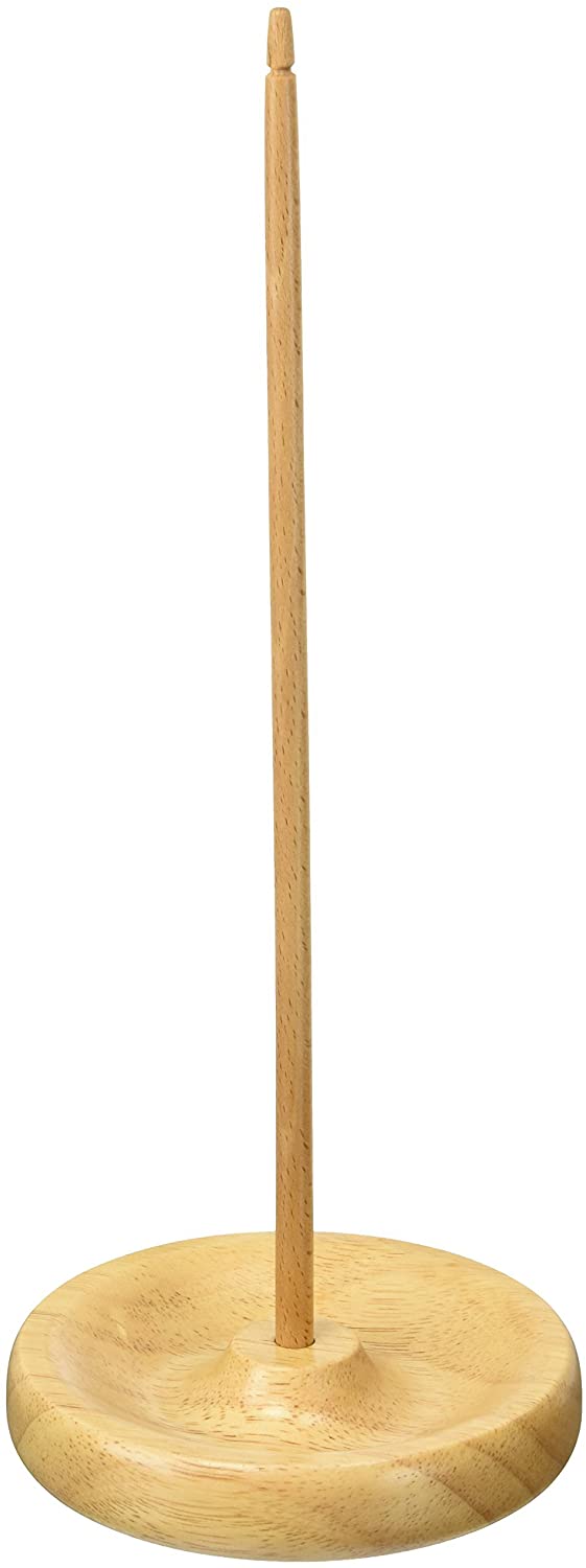 Lacis Drop Spindle, Material, Natural Wood