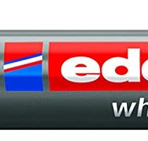 edding 363 Whiteboard Marker - Blue - 10 Whiteboard Pens - Chisel Tip 1-5 mm - Whiteboard Pen Dry Wipe - for Whiteboards, Flipcharts, Pinboards, Magnetic and Memo Boards - Sketchnotes - Refillable