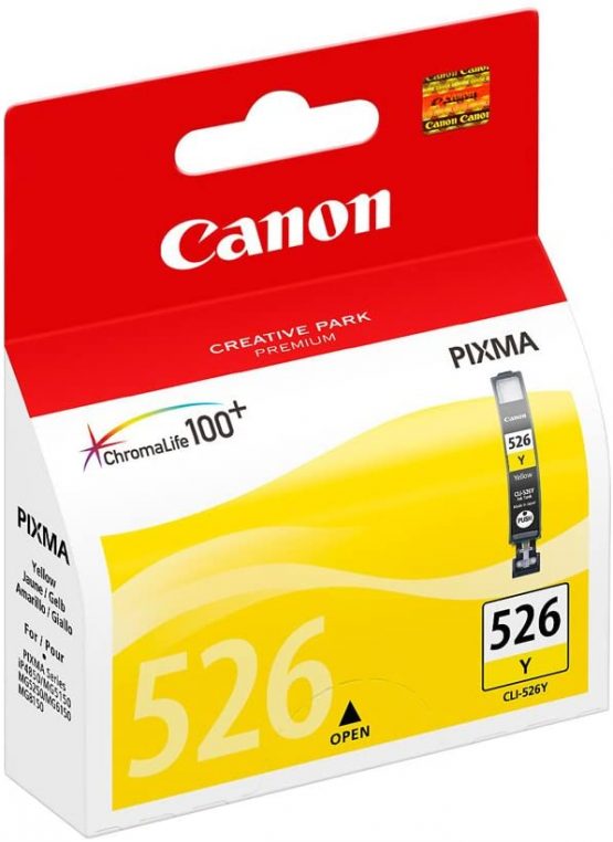 Canon CLI 526Y - Ink tank - 1 x yellow - blister
