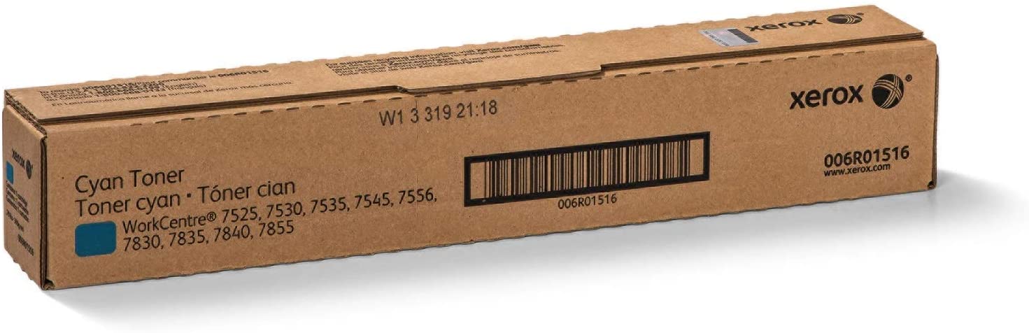 Xerox Workcentre 7525/30 Toner Cartridge - Cyan, Blue, Standard Capacity