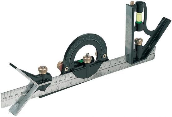Silverline 991857 Combination Square Set 300 mm