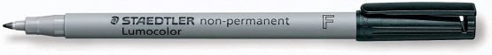 STAEDTLER LUMOCOLOR F NON-PERMANENT ZWAR - Image 2