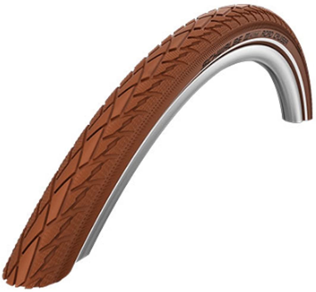 Schwalbe 11101266, Road Cruiser K-Guard, TwinSkin Unisex Adulto, BN/BN+RT, 26 x 1,7"