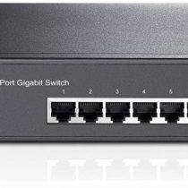 TP-Link TL-SG1008 8-Port Gigabit Ethernet Switch, Desktop/Rack-Mount, Steel Case, Lifetime Warranty, Black