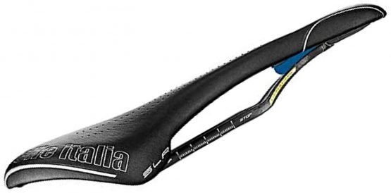 Selle Italia SLR Kit Carbonio Superflow CK7X9 Bike Saddle, Black - Image 4