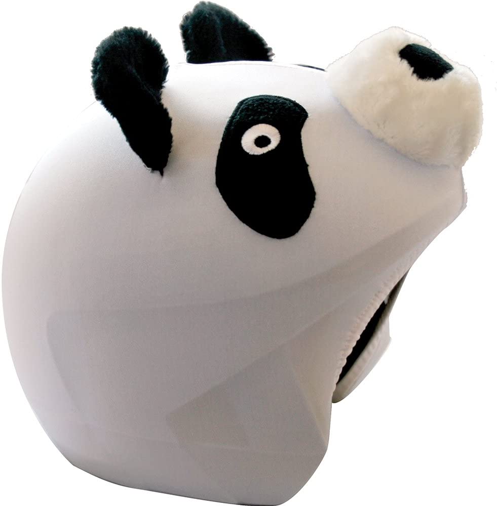 COOLCASC PANDA Multisport Helmet Cover, white, black - Image 3
