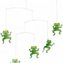 Flensted 112a The Happy Frog Mobile, Multi-Colour, 53 x 45 cm