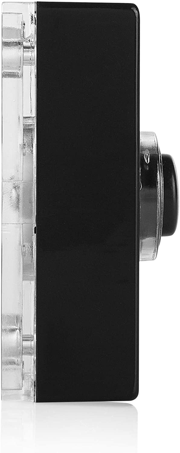 Byron 7720 Wired Illuminated Bell Push, Black, 2 Wire - Image 3