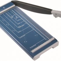 Dahle 502 Guillotine Paper Cutter (Cutting Performance up to 8 Sheets / DIN A4) Blue