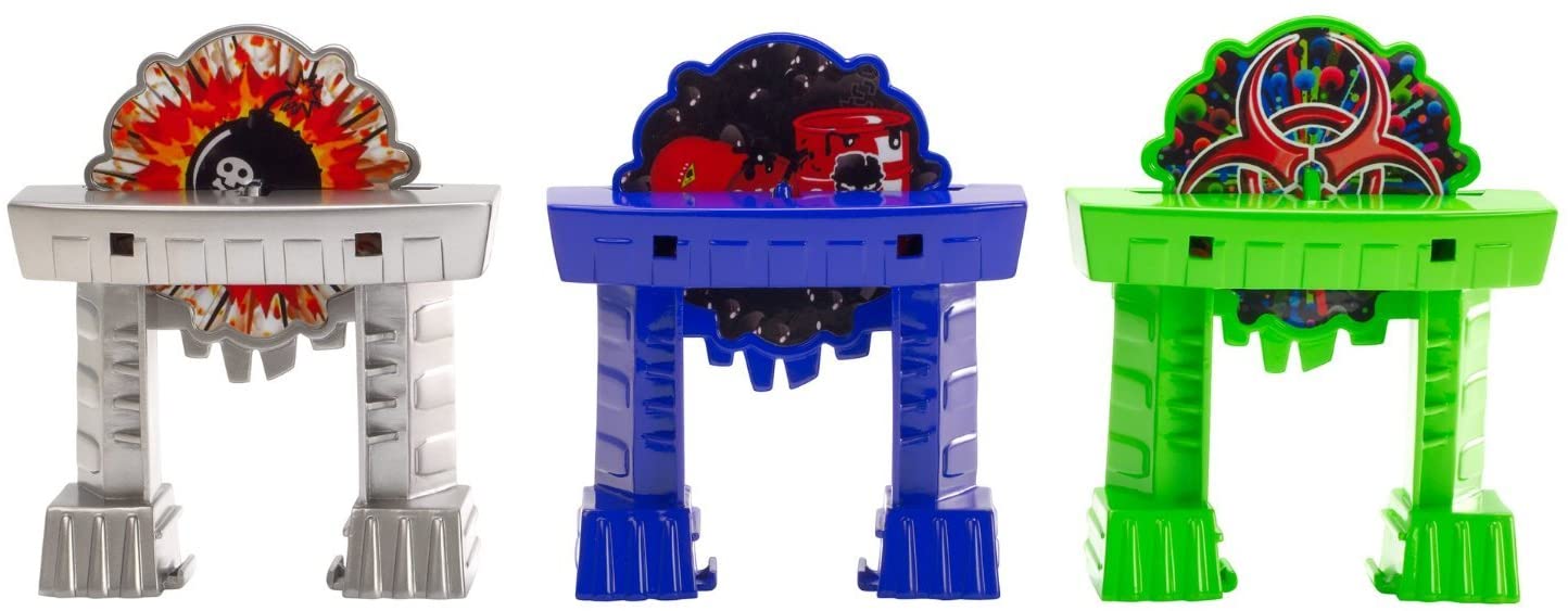 Hot Wheels Toy - Track Builder Workshop - Triple Blast Alley Playset - 3 Action Packed Blast - Image 3