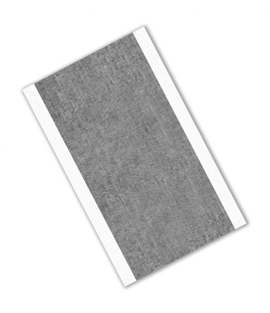 TapeCase 3380 1.5" x 3"-100 Silver Aluminium Foil 3M Tape, -30 to 260 degrees F, 0.0033" Thickness, 3" Length, 1.5" Width (Pack of 100)
