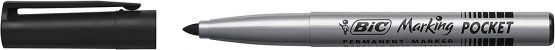 BIC Marking Permanent Markers Fine Tip Black 12 Box - Image 2