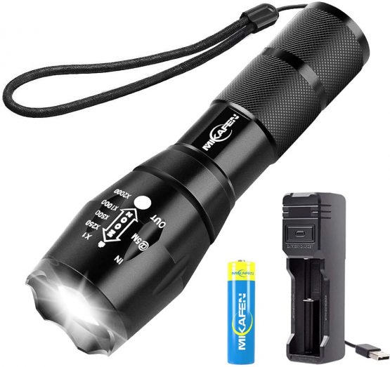 Bright Rechargeable Torch,Torches Led Super Bright with USB Charger and