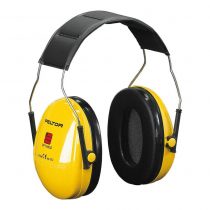 3M PELTOR Optime I Earmuffs, 27 dB, Yellow, Headband, H510A-401-GU