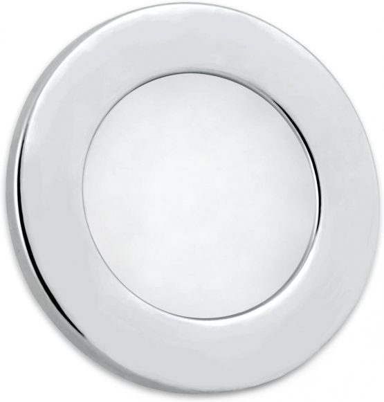Dream Lighting 12v LED Downlights With Chrome Plated Surround, Recessed Ceiling Lights For Caravan Motorhome Van Boat Yacht Warm White Pack of 2 - Image 2