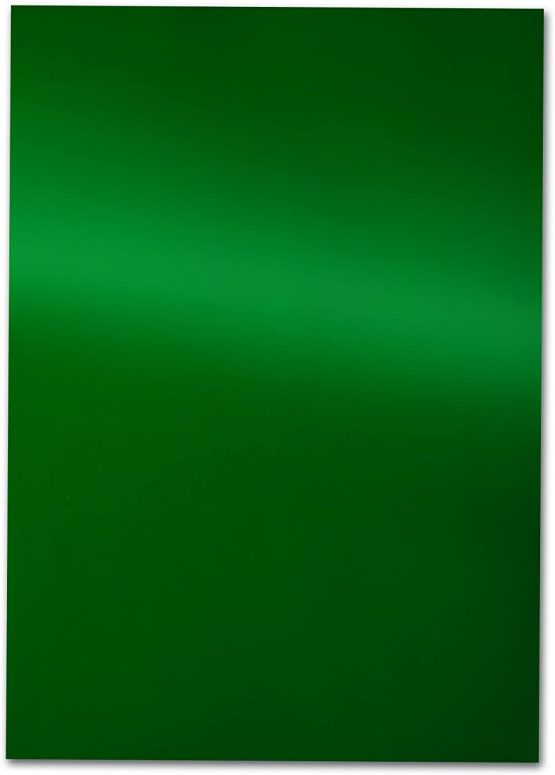 PAVO Premium A4 Glossy Cardboard Cover - Green (Pack of 100)