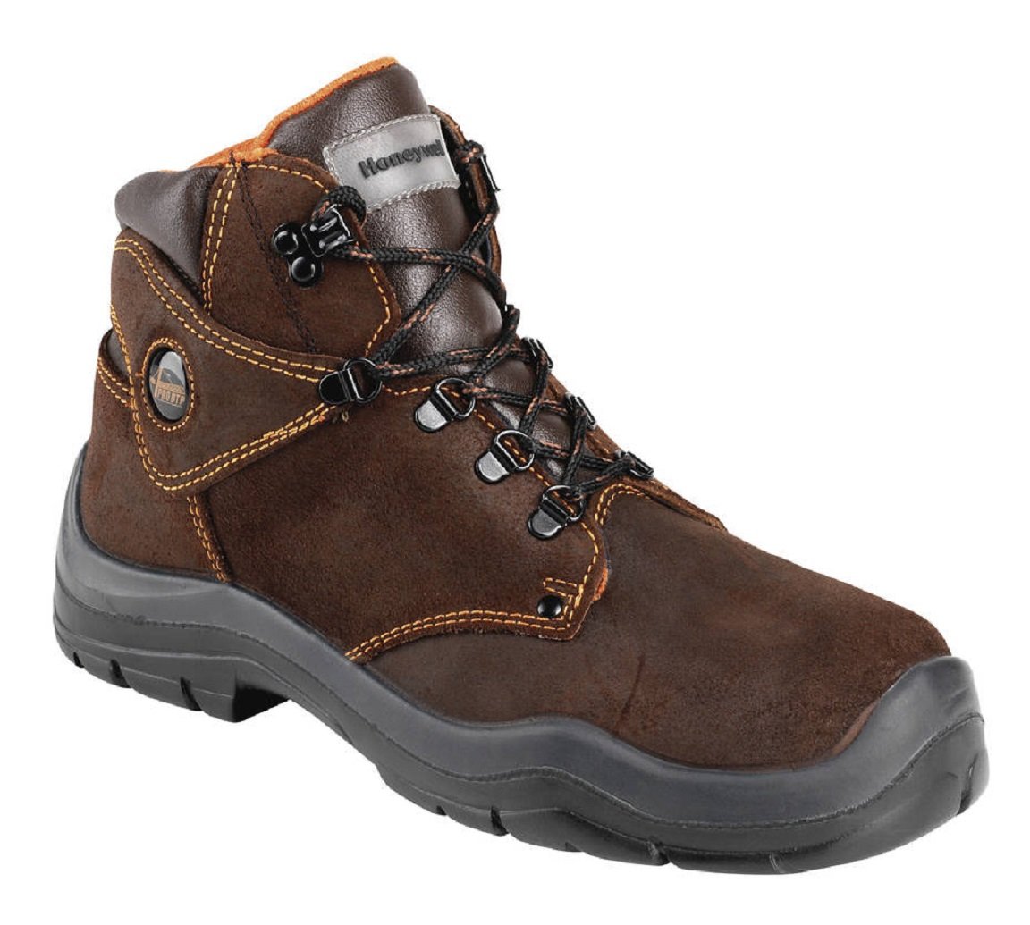 Honeywell Bacou PRO BTP S3 CI SRC Certified Water Resistant Oiled Full Grain Leather Lace Up Safety Shoes with Poromax 3D Lining