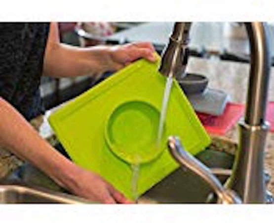 Ezpz ezpz Happy Bowl Suction Cup Plate Verde Green - Image 4