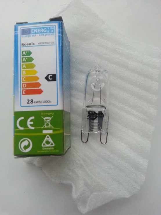 Pack of 20 x G9 28W=40W Brightness Bulbs Kosnic Branded 240V Volt Mains Dimmable C Rated Long Life Eco Halogen Energy Saving Bulbs Capsules Lamps Safety Fused 2000 Hour Individually Boxed UK Stock - Image 4