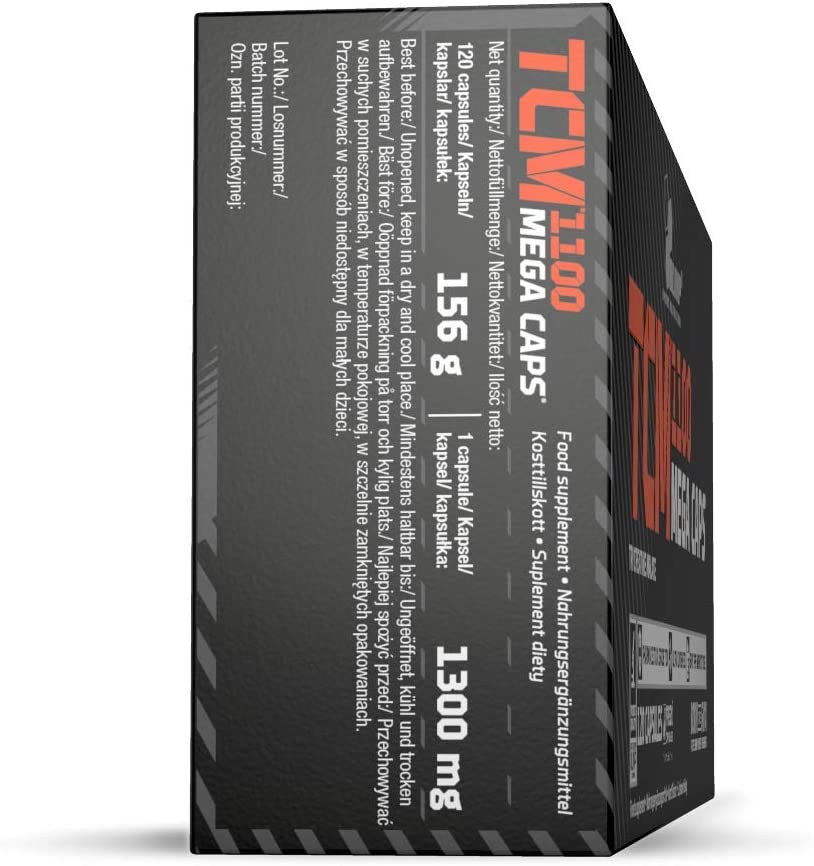 OLIMP SPORT NUTRITION Olimp Labs TCM Capsules, 1100 mg, Pack of 120 Mega Capsules, 120 count (Pack of 1) - Image 4