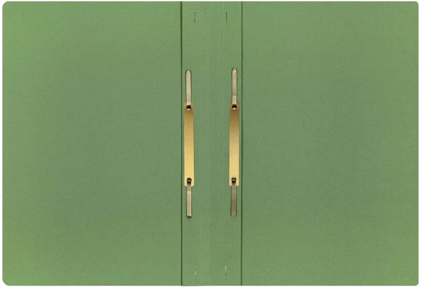 ELBA Smart Line 100421221 Double File Folder 320 g/m² Manila Cardboard Green Pack of 50 - Image 3