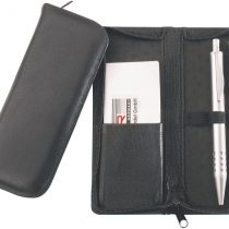 Alassio, Pencil Case, for 3 Pens, Black