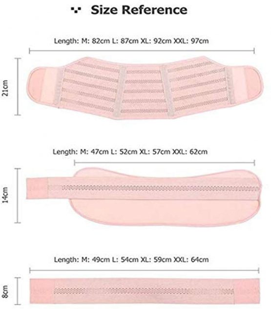 Itian Maternity Belt Pregnancy Support Belt Bump Band Breathable Comfortable Belt Back Support Belt Belly Back Bump Brace Strap - Image 4