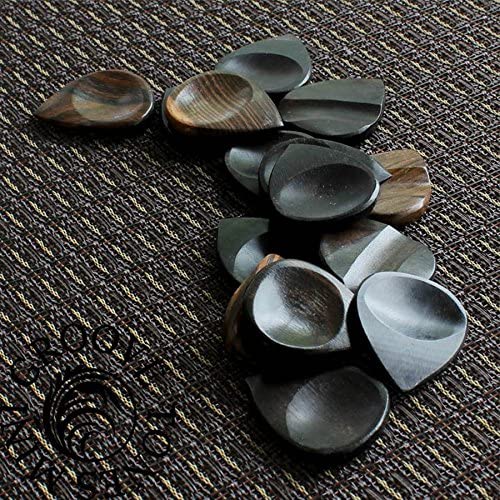 Groove Tones Mini - African Ebony - Individual Plectrum, Black, 30 x 24 x 4 millimeter - Image 4
