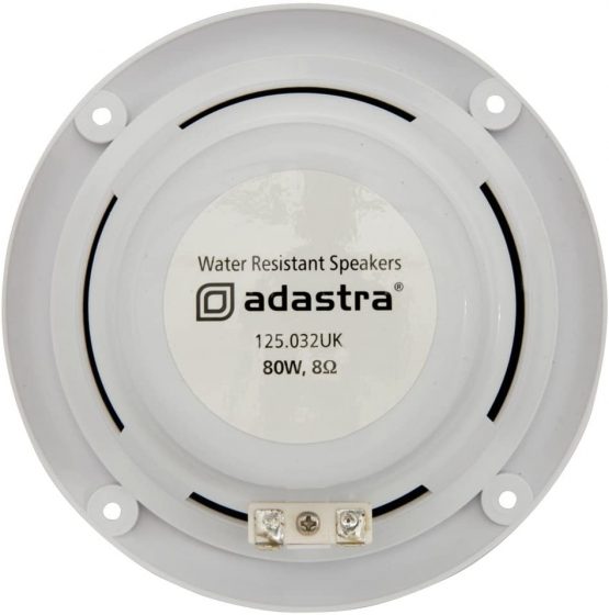 Water Resistant 5" Speakers | White | 80W Max | 8 Ohms - Image 4