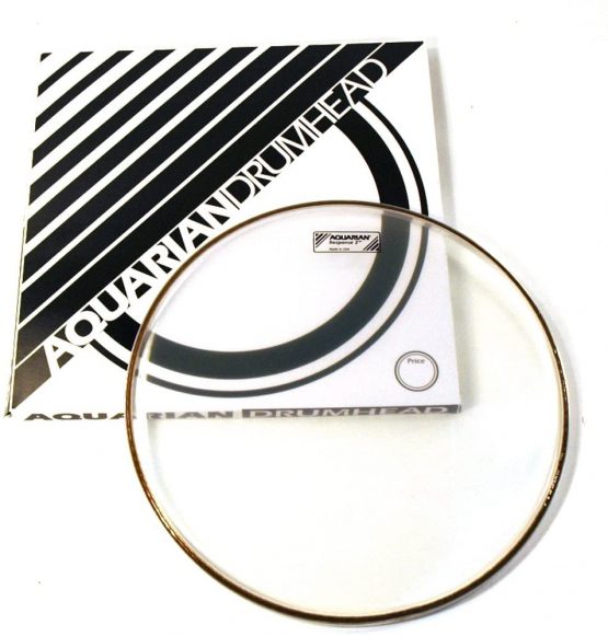 Aquarian RSP2-18 Response 2 - 18 inch Drumhead - 2 Ply - Clear - Image 2
