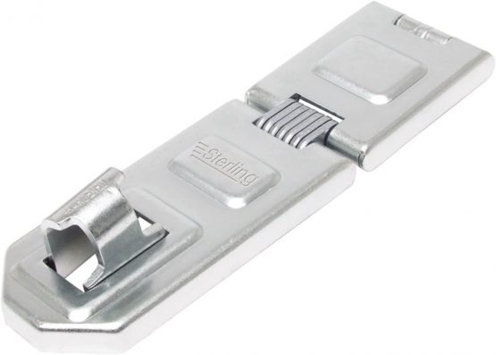Sterling BHS190 Heavy Security Hasp and Staple, Chrome, 190mm