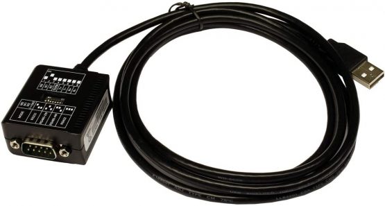 Exsys EX-1309-9 USB 2.0 to RS-232 Cable Black