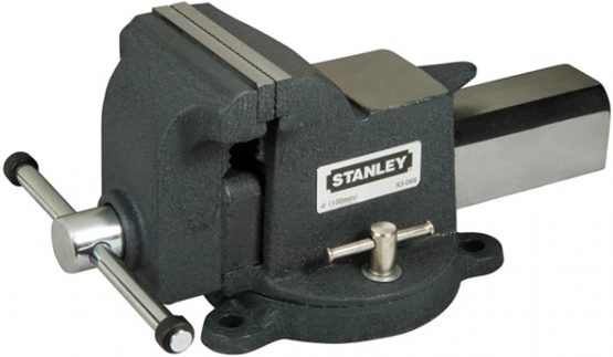 Stanley 183067 MaxSteel Heavy-Duty Bench Vice 125mm 5-inch