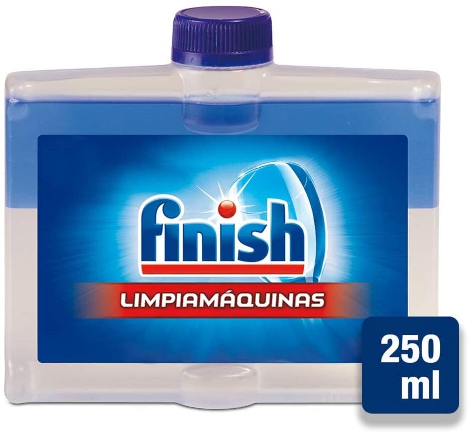 Finish dishwasher cleaner Regular, plus Deo Lemon, 250 ml cleaning machine + 60 washers air freshener, Multicolored
