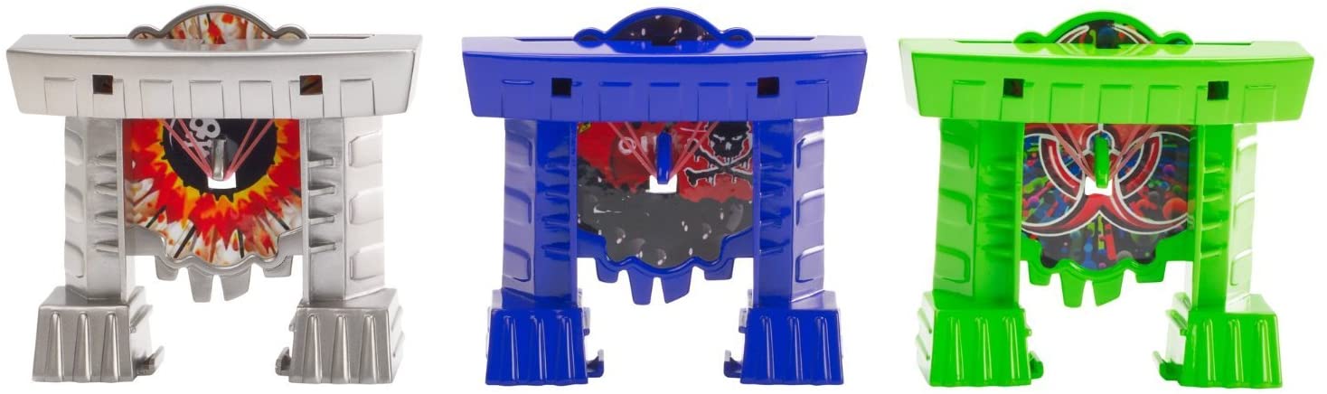 Hot Wheels Toy - Track Builder Workshop - Triple Blast Alley Playset - 3 Action Packed Blast - Image 2