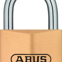 ABUS 04818 Stainless Steel Shackle Service Brass Padlock with 2747 Alike Keyed