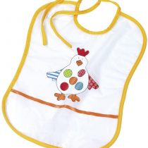 fashy little stars Foil Bib, Orange