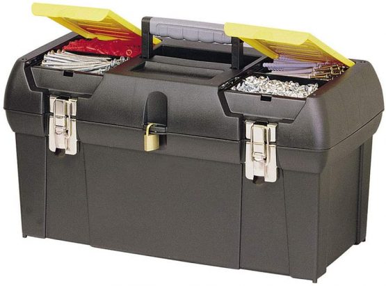 Stanley 1-92-066 Toolbox with Tote Tray, 19"/48cm - Image 2