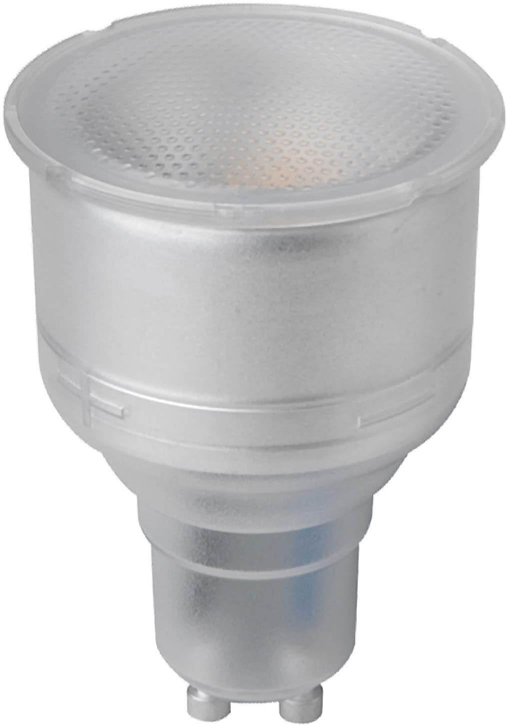 Megaman GU10 74 mm Long Neck Reflector Dimmable LED Lamp, 5 Watt, 2800K Colour Temperature, Warm White, Warm White 2800k