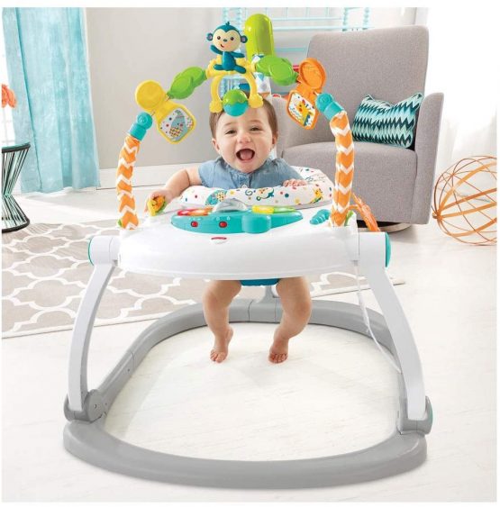 Fisher-Price Colourful Carnival Spacesaver Jumperoo - Image 4