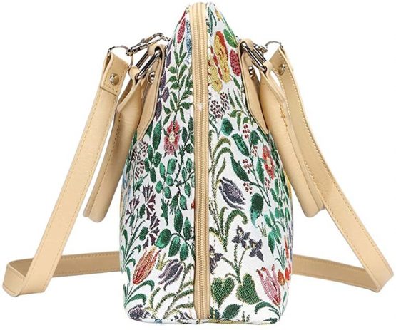 Signare Tapestry Handbags Shoulder bag and Crossbody Bags for Women with Garden Design - Image 3