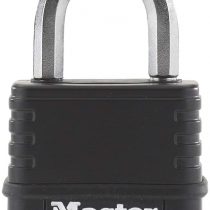 MASTER LOCK Heavy Duty Padlock [Combination] [Zinc] [Outdoor] M178EURD - Best Used for Storage Units, Sheds, Garages, Trailers and More