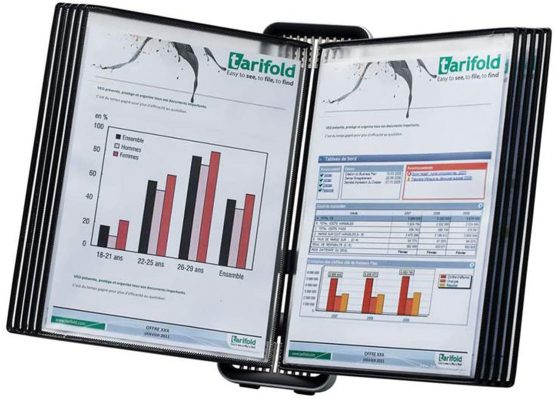 Tarifold VEO Wall Unit with 10 Pockets - Image 2