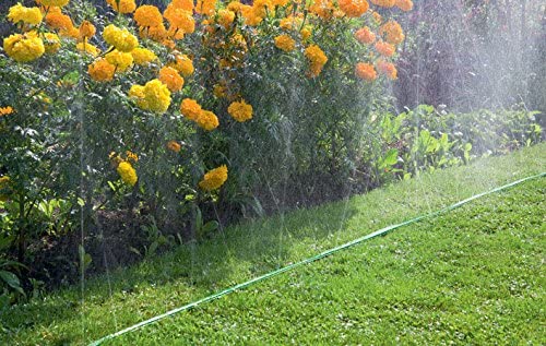 Gardena Sprinkler Hose: Fine spray sprinkler for watering elongated narrow areas, length 15 m, ready-to-connect, green - Image 2