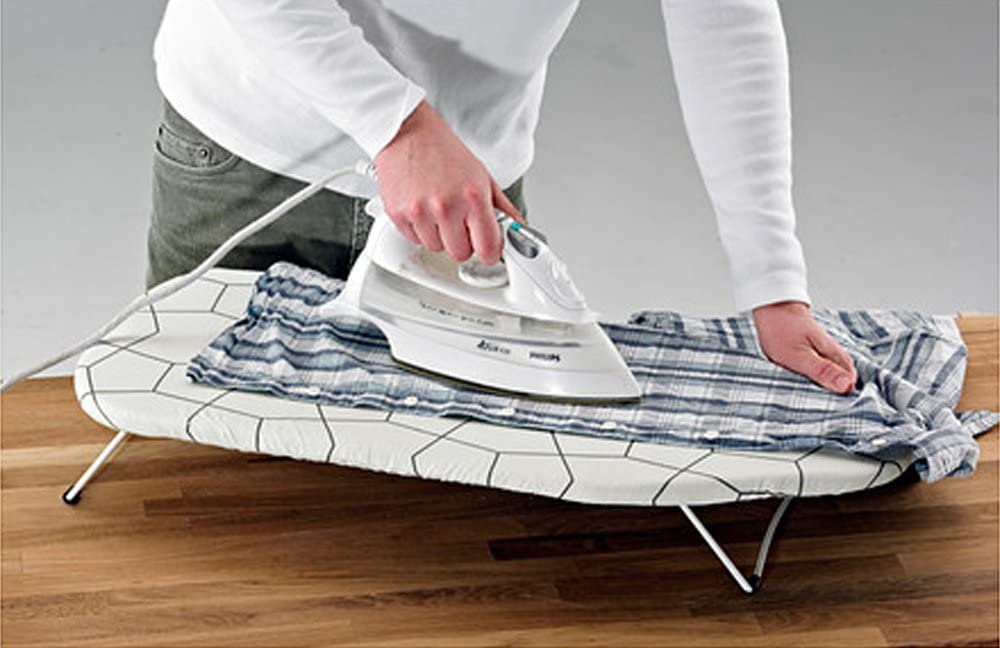 Ikea 4260179723254 JÄLL Table top Ironing Board - Polyester, white, 73cm x 32cm x 13cm, 73 x 32 x 13 cm - Image 2